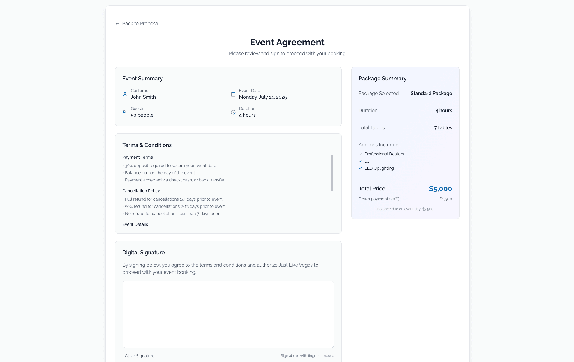 Contracts, Payments, Invoices, and Changes